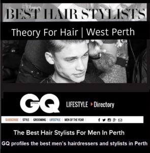 Men's hair @ Theory for Hair